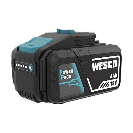 Bateria de Lítio 4,0Ah 18V Tipo C WS9806 Wesco
