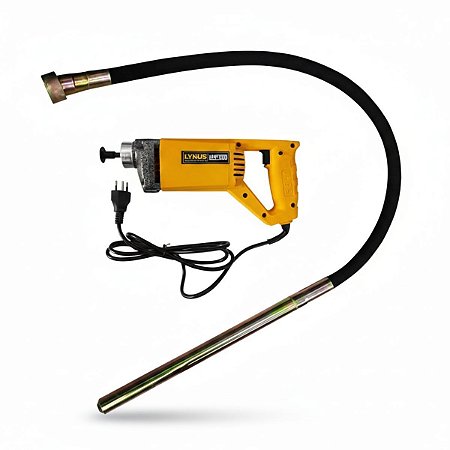 Motovibrador De Concreto Portátil LMP-1500 C/Mangote 1,5m Lynus