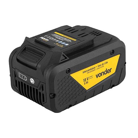 Bateria De Íons De Lítio Vonder 18v 8,0ah Modelo IBV1880