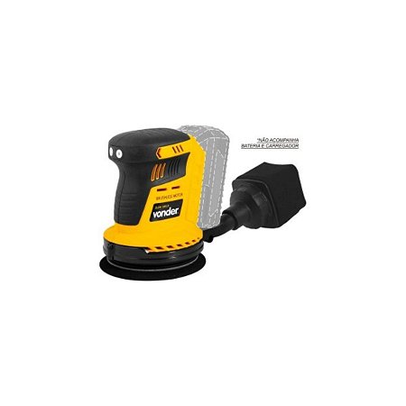 Lixadeira Roto-Orbital Vonder 18v ILOV1813 S/Bateria e Carregador
