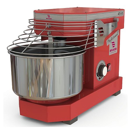 Amassadeira Espiral 5Kg Braesi AES-05 Vermelha Bivolt