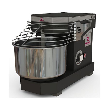 Amassadeira Espiral 5Kg Braesi AES-05 Preta Bivolt