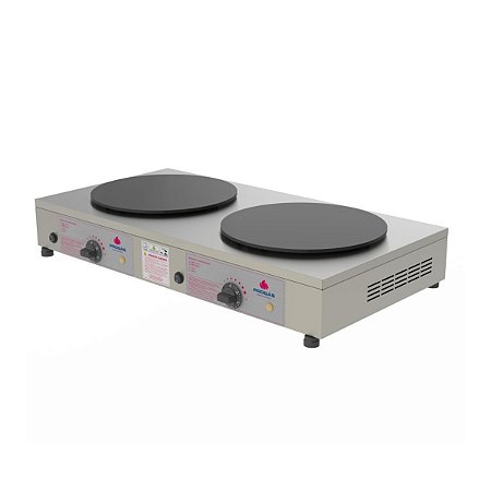 Chapa Crepe Frances Eletrica Prkf-202E ST Progas Redonda 220V