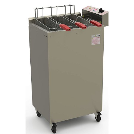 Fritadeira Progás Elétrica PR-2000E ST 220v Fry Fritter Água E Óleo