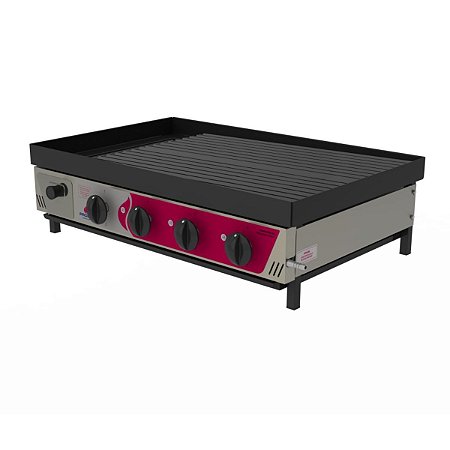 Chapa A Gás Char Broiler 80cm Prcb-800 Industrial Progás