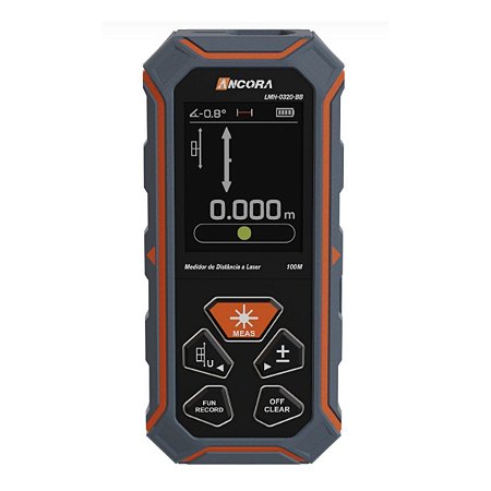Medidor de Distância a Laser 100m Trena Digital Âncora Tools