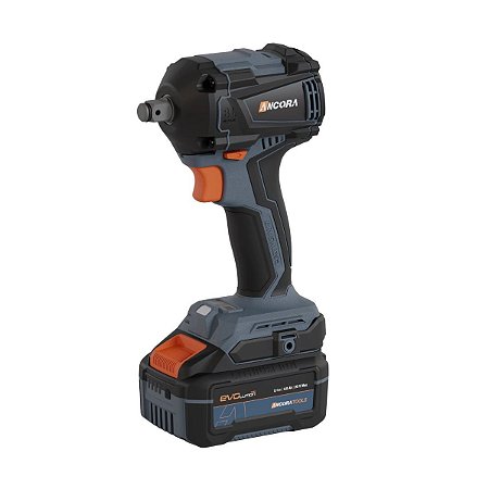 Chave De Impacto 1/2 20V Brushless 400Nm C/ Bateria e Maleta Âncora Tools