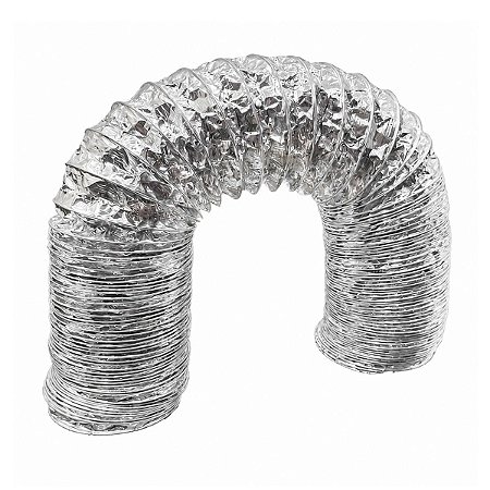 Tubo Flexível de Alumínio 100mm x 3 Metros Sicflux