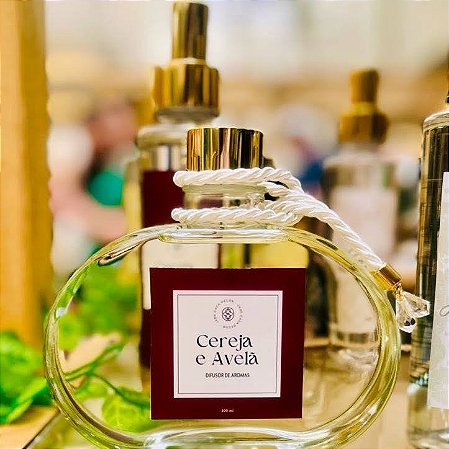 Difusor de Aromas 300ml | Cereja e Avelã - Perfume de Ambientes - Jade Soul