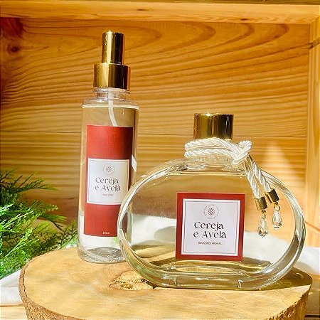 Home Spray 250ml | Cereja e Avelã - Aromatizador de Ambientes - Jade Soul