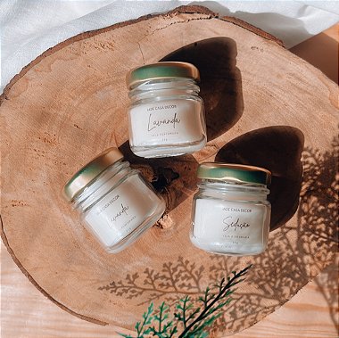 Mini Vela Perfumada 30g | Perfume de Ambientes - Jade Soul