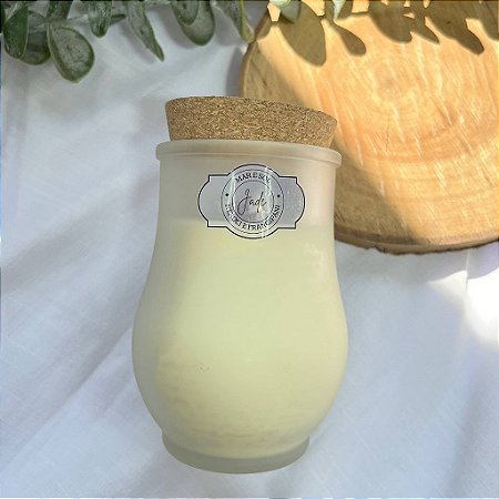 Vela Lamparina 250g - Mar e Sol (Neroli e Frangipani)