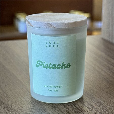 Vela Perfumada 70g | Pistache - Jade Soul