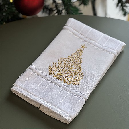 Toalha de Lavabo Bordada 30x45cm - Temas Decorativos Variados | JADE SOUL