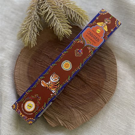 Incenso de Massala Indiano 15g | Cinnamon (Canela) - Indian Heritage