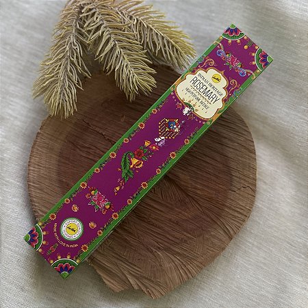 Incenso de Massala Indiano 15g | Rosemary (Alecrim) - Indian Heritage