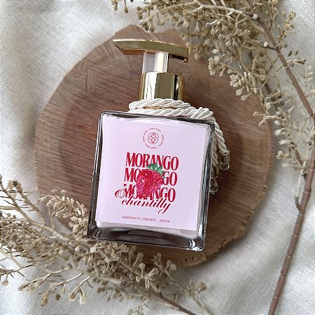 Sabonete Líquido 250ml | Morango e Chantilly (Make a Wish) - Limpeza e Perfume de Mãos - Jade Soul