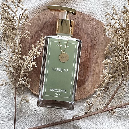 Sabonete Líquido 250ml | Verbena - Limpeza e Perfume de Mãos - Jade Soul