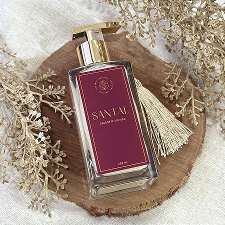 Sabonete Líquido 250ml | Santal - Limpeza e Perfume de Mãos - Jade Soul