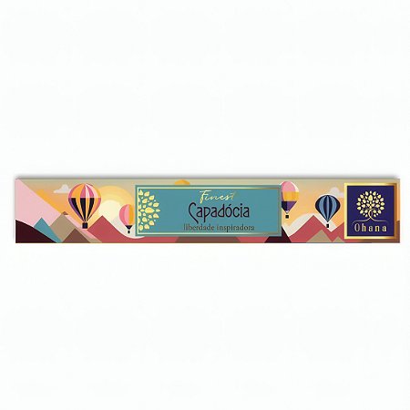 Incenso de Varetas Artesanal Capadócia (Âmbar & Floral) - 15 Varetas | Ohana