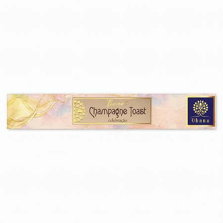 Incenso de Varetas Artesanal Champagne Toast - 15 Varetas | Ohana