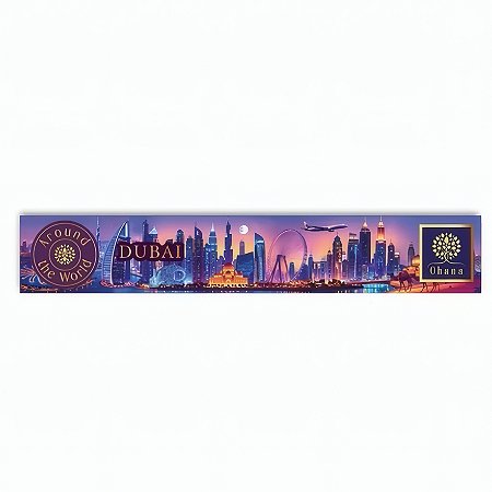 Incenso de Varetas Artesanal Dubai (Figo, Sândalo & Âmbar) - 15 Varetas | Ohana