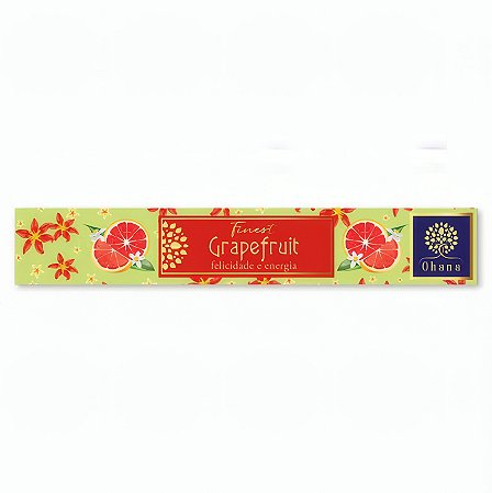 Incenso de Varetas Artesanal Grapefruit - 15 Varetas | Ohana