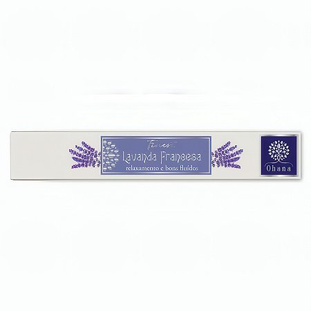 Incenso de Varetas Artesanal Lavanda Francesa - 15 Varetas | Ohana