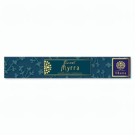 Incenso de Varetas Artesanal Myrra - 15 Varetas | Ohana