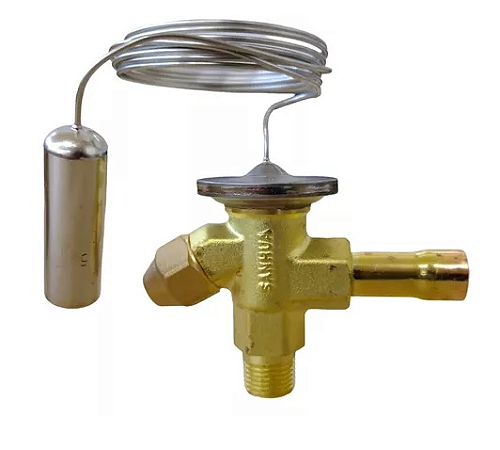 Valvula expansao termostatica 3/8X1/2 SOLDA R22 RFKH01E-6.0-08 SANHUA