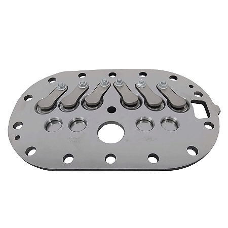 Placa de valvulas c/ vedações 82mm:  4FE-25Y/28/6FE-40Y/44 - Compressor Bitzer EJKPR011901