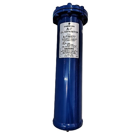 Separador de óleo convencional aberto com flange A-F 58877 7/8“ solda - Emerson
