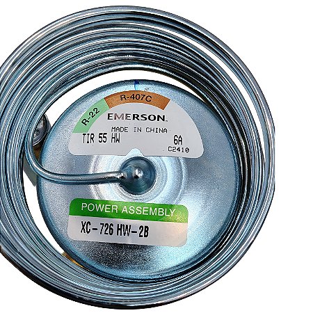 Valvula Expansão Termostatica 55TR R22 TIR 55HW 7/8 X 1.1/8 solda com MOP - Emerson