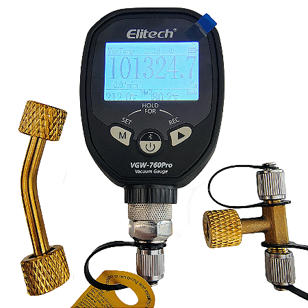 Vacuômetro Digital Elitech Bluetooth 760.000 Mícrons VGW-760 PRO