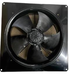 Ventilador motor axial 500mm 230-480v 3F W4D500GM0103 c/ grade e coifa - EBM