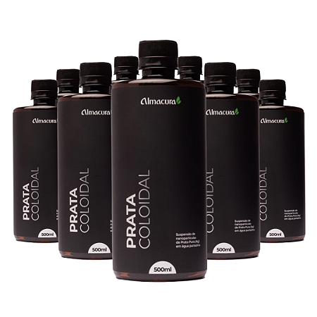 Kit 10 Prata Coloidal Almacura