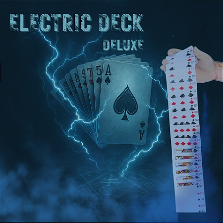 Electric Deck Deluxe (52 Cards Bridge) by Mr. Magic - Baralho Elétrico