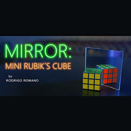 Mirror Mini Rubik Cube (Gimmick e Instruções Online) by Rodrigo Romano