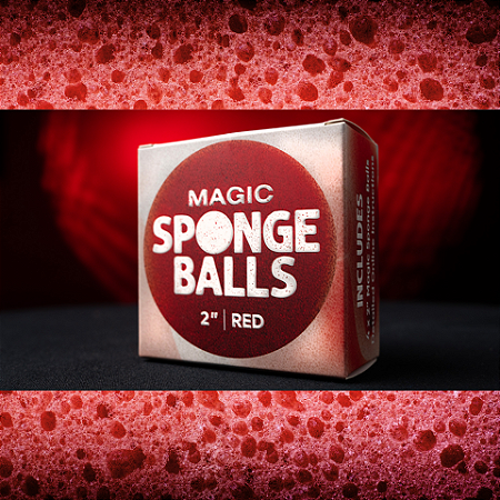 Bola de Esponja Super Soft - Magic Sponge Balls 4PK RED 2" by Murphy's Magic