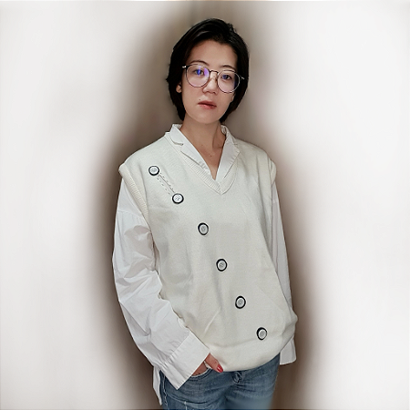 Colete Preppy White I