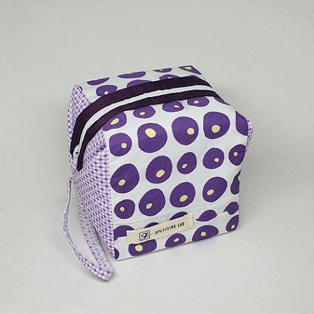 Shikaku Necessaire Lilás e Branca A03