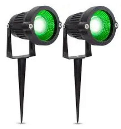 ESPETO DE JARDIM L.VERDE 5W IP65 GALAXY