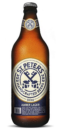 Cerveja St. Peter's Amber Lager 600ml