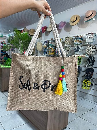 Bolsa De Praia Juta Media San Maré