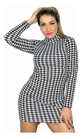 Vestido Pretinho Basico Curto Balada Casual Lançamento Moda