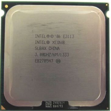 Processador Intel Xeon E3113 SLBAX 3.0 GHz 2 Cores 6 MB Cache LGA771 TDP 65  W - www.rukam.com.br