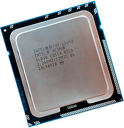 Processador Intel Xeon L5640 SLBV8 2.26 GHz 6 Cores 12 MB Cache LGA1366 TDP  60 W - www.rukam.com.br