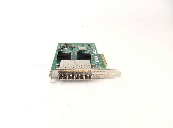 Controladora Dell HBA 8 Gb/s 4 portas FC PCI-e QLOGIC QLE2564 Perfil Alto 0400M7