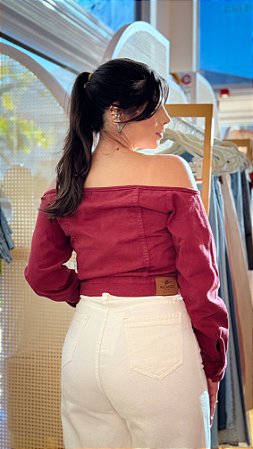 Cropped Bia Vinho