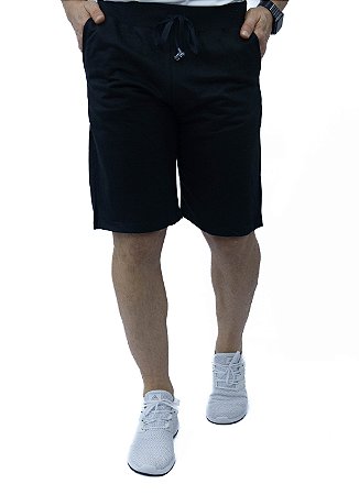 Bermuda de Moletom com Bolsos P, M, G, GG, EG
